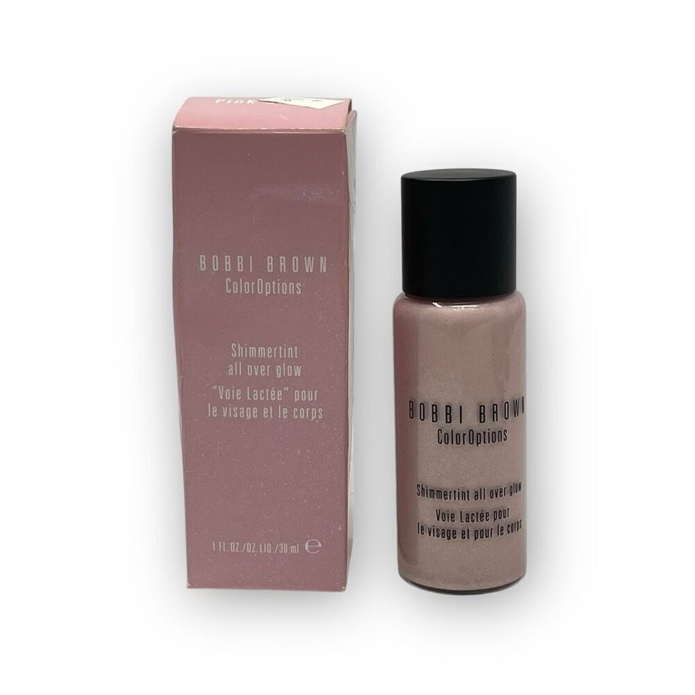 Bobbi Brown ColorOptions Shimmer Tint All Over Glow 01 Pink Sugar NWB 1 Oz